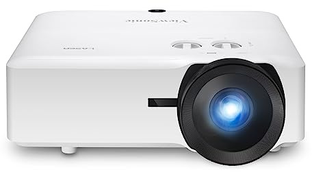 ViewSonic LS710HD 4200 Lumens 1080p Laser Projector with 0.49 Short Throw Ratio, HV Keystone, 4 Corner Adjustment, HDR/HLG Support for Home and Office