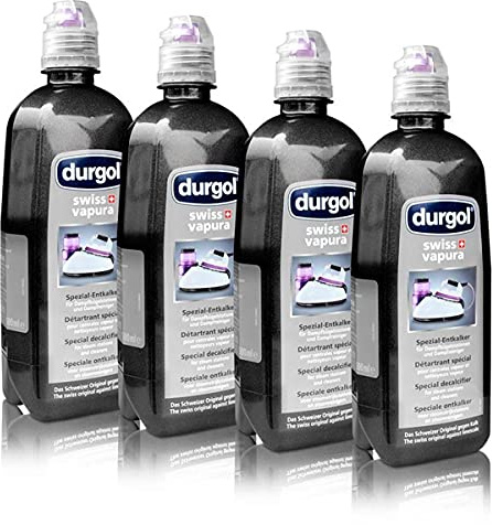 Durgol Swiss Vapura - Descalcificador especial (4 unidades, 500 ml)