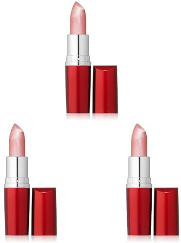 Maybelline New York Feuchtigkeitsspendender Lippenstift mit pflegenden Ölen, Cremige Textur mit Collagen und Jojoba-Öl, Moisture Extreme, Nr. 132 Metallic Mauve (Violett), 1 x 5g (Packung mit 3)