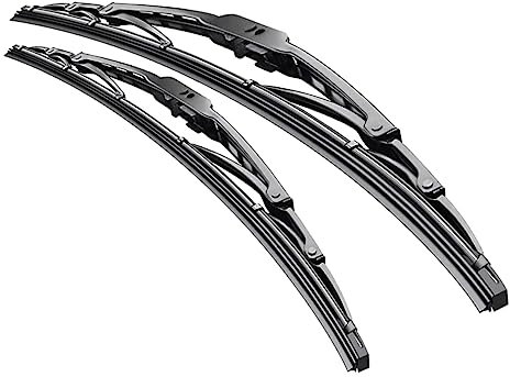 Scheibenwischerblätter 2 Stück 20 Zoll 500mm mit U-haken Schwarz