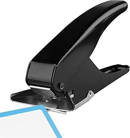 Gonyscag Cortadora de Esquinas Redonda, Resistente para Tarjetas de Identificación, Manualidades de Papel, Laminación y Scrapbooking