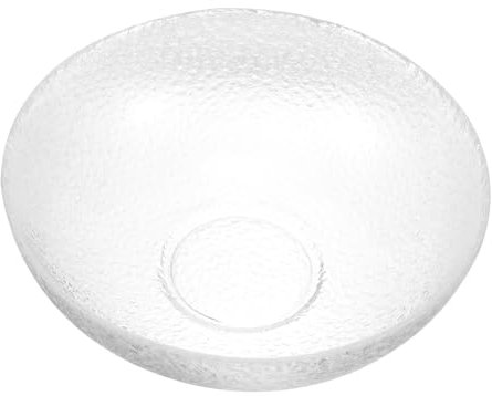 LALADEFIEE Ciotola Trasparente Per Insalata e Frutta Ciotola Decorativa Per Servire Accessorio Versatile Per La Cucina e Centrotavola Per Momenti Di Condivisione e Festa