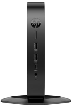 HP Elite t655 - Thin Client - SFF - 1 x Ryzen Embedded R2314 / 2.1 GHz - RAM 8 GB - Flash 32 GB - eMMC - Radeon Graphics - 1GbE ThinPro - Monitor: keiner - Tastatur: Deutsch