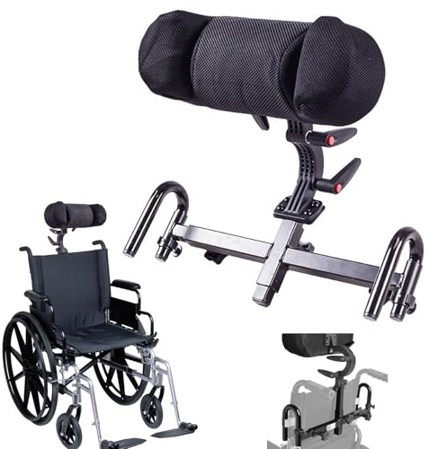 LIROPAU Appuie-tête réglable pour fauteuil roulant, Appuie-tête générique