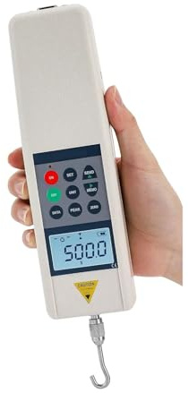 Dinamometro digitale misuratore di forza spinta e trazione, prove distruttive tensione compressione in laboratorio
