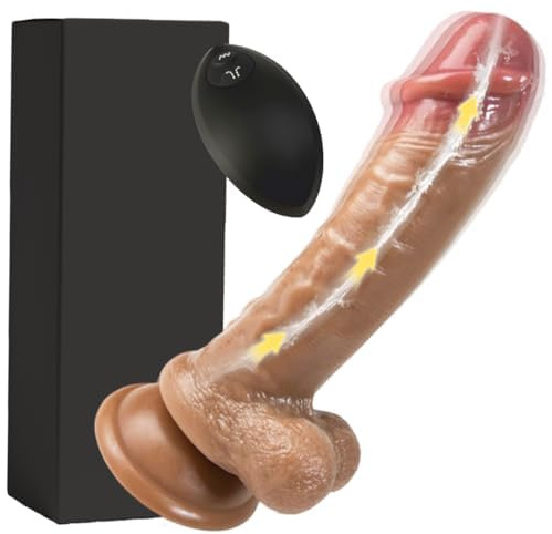 Dildo Realista Vibrador con Función de Pulverización de Agua Vibradores Anales Consoladores.. para Mujer Juguetes Eróticos Realisticos Consolador Anal Vibradorador Clítoris con 10 Vibraciones Mujer