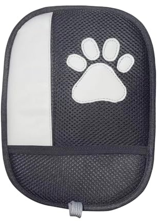 d'Enlèvement de Poils d'Animaux Électrostatique pour Démêler les Poils | Moufles de Toilettage et de Démêlage pour Chiots Pour Literie Meubles Tapis Canapé Vêtements Salle De