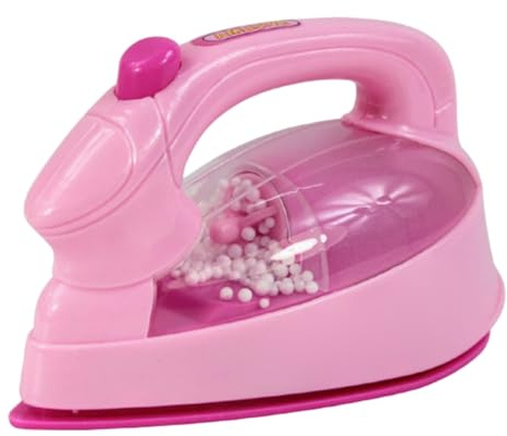 Ferro da stiro giocattolo per bambini, Giochi di finzione in plastica, Lavori domestici fantasiosi Giochi di finzione per bambini Ferro da stiro giocattolo per