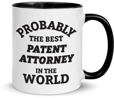 Probably The Best Patent Attorney In The World - Funny Patent Attorney Mug Divertente Tazze Unico Tazza Colazione Per Latte Ufficio Tè 330Ml