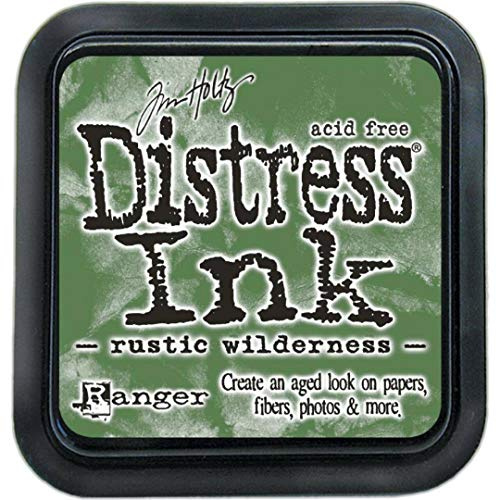 Ranger TIM72805 Tim Holtz – Distress – Stempelkissen – Rustic Wilderness, Rustikale Wildnis, 3 x 3 inches