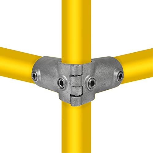 Rohrverbinder Typ 20O Dreiweg-Eckstück 90° aufklappbar Ø 48,3 mm