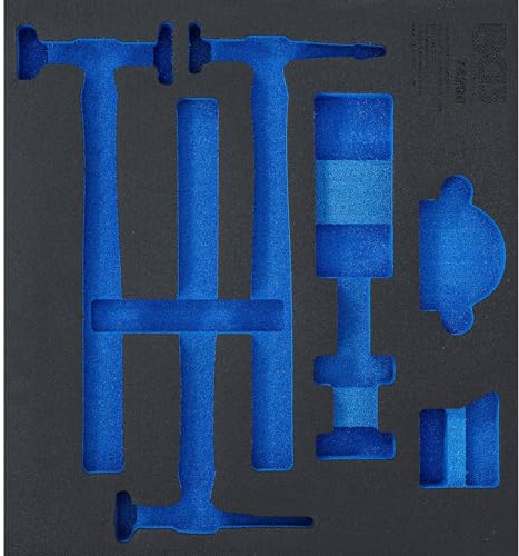 BGS 74298-1 | Werkstattwageneinlage 2/3 | leer | für Art. 74298 | Hartschaum | Länge 408 mm | Breite 378 mm | Höhe 32 mm | geeignet für alle BGS Werkstattwagen
