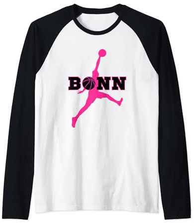 Bonn Basketball Fan Support Rheinland Stadion pink Raglan