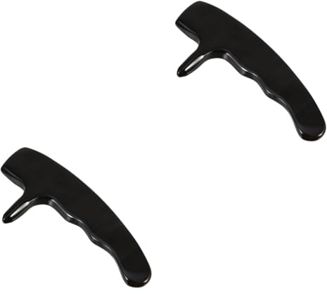 FRCOLOR 2stücke Buffalo Horn Für Ganzkörpermassage Tragbares Fußmassagegerät Gua Sha Schaber Zur Entspannung Von Nacken Armen Beinen Und Füßen