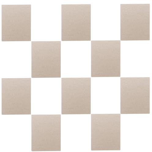 10 Piezas Cubierta Guía Ondas Microondas, Mica Resistente Calor | Reemplazo para Hornos, Aislamiento Térmico, Material Mica y Resina, Color Plata