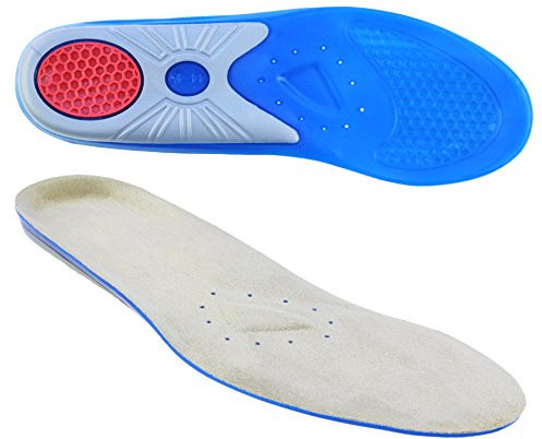 Premium Geleinlagen für Schuhe - Reduzierung übermäßiger Belastungen und Verbesserter Komfort für den Alltag, Sport & Arbeit, Gr. 44/45