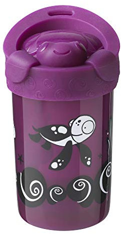 Tommee Tippee No Knock Cup with Removable Lid Purple 44730411