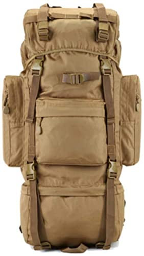 Survival Tactical Backpack, Militärische Taktische Rucksack, Camping Wandern Rucksack für Camping Trekking Wandern Arbeit Reise, 100L B