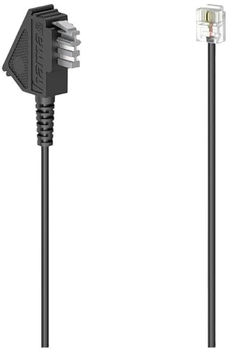 Hama Anschlusskabel, TAE-N-Stecker - Modular-Stecker 6p2c, 10 m