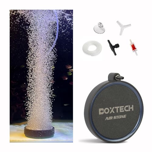 boxtech Aquarium Luftstein Set,Aquarien Sandplatte