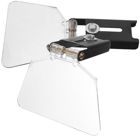 UPKOCH 2stücke Bench Grinder Augenschutz Transparentes Schutzschild Schutzplatte Aus Kunststoff Einfach Zu Montieren Staubschutz Für Werkbank Schleifmaschine Augen Gesichtsschutz