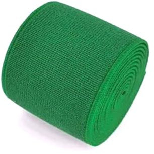 ELSKBRUN 5 Meter 4cm breites farbiges verdickendes Gummiband für DIY-Unterwäsche-Nähzubehör, Grün, 40mm