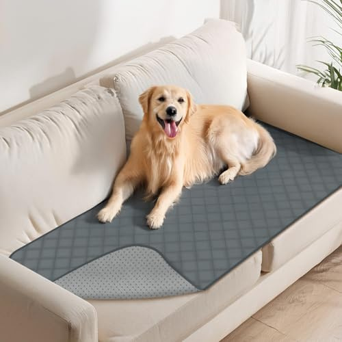 Nobleza Copridivano Impermeabile per Cani, Coperta per gatti, Telo divano, Copriletto, Protezione per Letto e Divano, Antiscivolo, 178 * 76cm