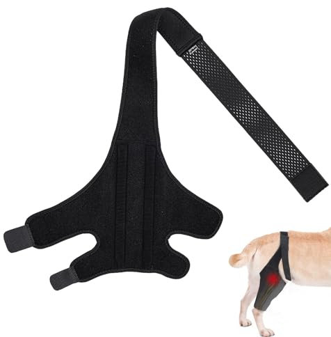 Wisylizv Hunde-Kniebandage | Kniebandage für Hunde, Beinbandagen für Hunde, Haustier-Kniebandage, hilft dem Hund, das Gelenk stabil zu halten und Verletzungen zu verhindern