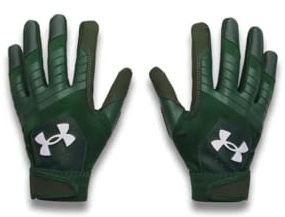 Under Armour Boys' Youth Clean Up Baseball Gloves, 301 GREEN, YMD