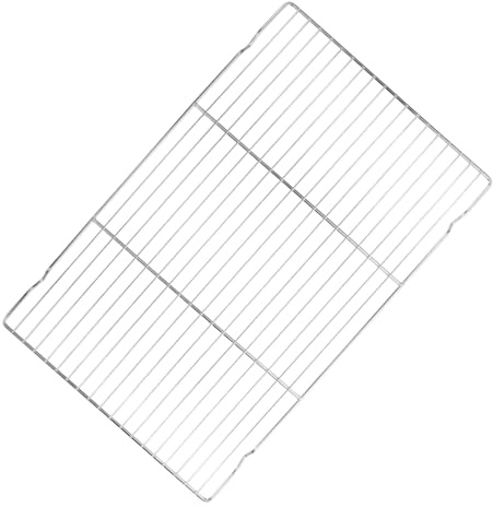 UKCOCO Edelstahl Backgitter Abkühlgitter Thickened Baking Rack Multifunktionaler Kühl Grillrost Stabiles Rostfreies Gitterrost Backofenrost Für Kuchen Fleisch Und Muffins