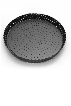 UsefulTools 5/8/9 Inch Round Baking Tray Bottom Removable Baking Pan Non-stick Tart Ring Tartlet Molds Mousse Cake Mould Pizza Pan Bakeware(9Inch)
