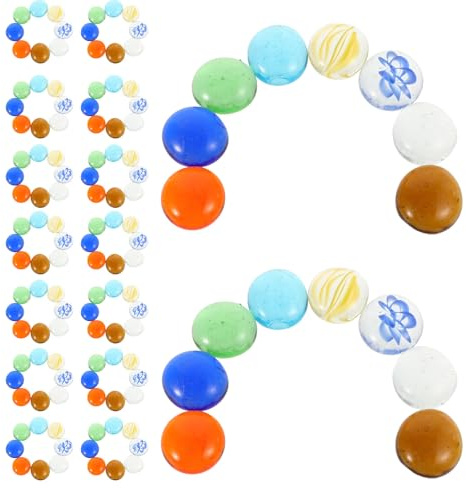 EXCEART 1kg Relleno Decorativo para Jarrones de Vidrio para Hogar | Gemas Transparentes, Brillo al Pasar la Luz, Uso Versátil Plantas y Flores Frescas