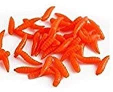 Set: 2 Packungen (insgesamt 80 Stück) von Behr Kunstmaden Bronze braun Glitter rot Natur gelb Japan Fluo (Fluo rot)