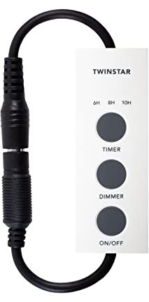 TWINSTAR Controller mit Timer und Dimmer für Aquarium-Licht | 5-24 VDC und bis zu 150 W | Hergestellt in Südkorea