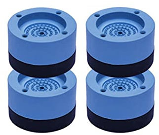 Waschmaschinen-Gummimatte 4 STÜCK Anti Vibration Füße Pads Waschmaschine Gummimatte Anti-Vibration Pad Trockner Universal Feste rutschfeste Pad Haushaltsdichtung (Color : 02, Size : 4PCS_8.5CM)
