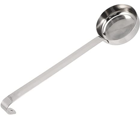 Zerodeko Lot De 2 Cuillères À Sauce À Pizza Plates Cuillères À Mesurer Pour La Cuisson Cuillères De Cuisine Louches À Sauce Pour Restaurant