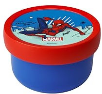 Mepal - Fruttiera Campus - Porta pranzo per frutta per bambini - Per lavastoviglie e microonde - Senza BPA - 300 ml - Spiderman