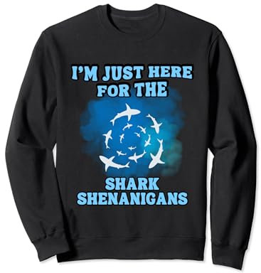 Tauchen mit Haien Haitauchen Haitaucher shark diving Sweatshirt
