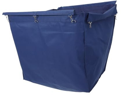 ULTECHNOVO Bolsa de Limpieza Multifuncional para Carrito de Limpieza Bolsa de Repuesto de Tela Oxford Gruesa Gancho de Metal Alta Capacidad para Recolección de Basura Hoteles y Hogares