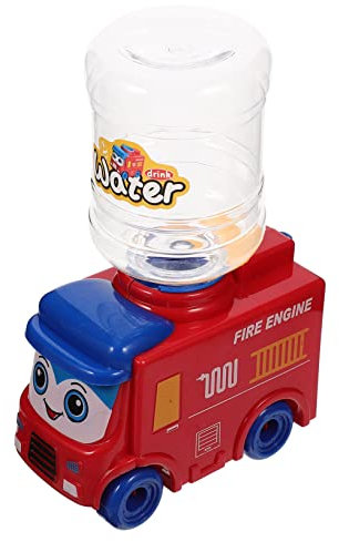 BESPORTBLE Mini Water Dispenser Fire Engine Toy Water Dispenser for Bedroom Boys and Girls's Learning Toy
