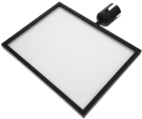 DOITOOL Signage Stand Frame Sign Holder Double-sided Sign Holder for Airport Queue Easy to Clean Portable
