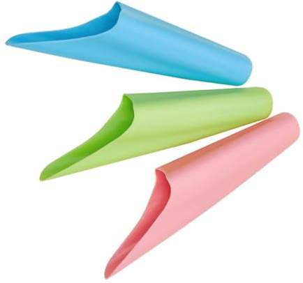 Tofficu Set 3 Pezzi Palette da Giardinaggio in Plastica Ecologica, Accessori per Piantare Piante Grasse in Casa, Strumenti Pratici per Trapianto e Orto Domestico, Colori Assortiti (blu,