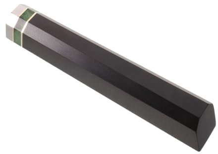 Cabilock Mango Mejora Metal Madera Agarre y Negra Restauración el Octogonal Japonés en Reparaciones y Mejoras para Cuchillo Cocina Adecuado de Cuchillos