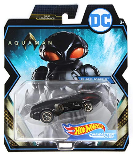 HOT WHEELS - DC-Fahrzeuge BLACK MANTA - Kleinwagen - Inspiriert von Super Heroes und Villains DC-Comics - Ab 3 Jahren