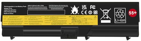ASUNCELL Batteria per laptop compatibile con ThinkPad Edge ThinkPad Edge 15 E420 E425 E520 E525 L410 L412 L420 L421b ThinkPad L510 L512 L520 SL410 SL510 T410 T410i T420 T510 T510i T520 T520i