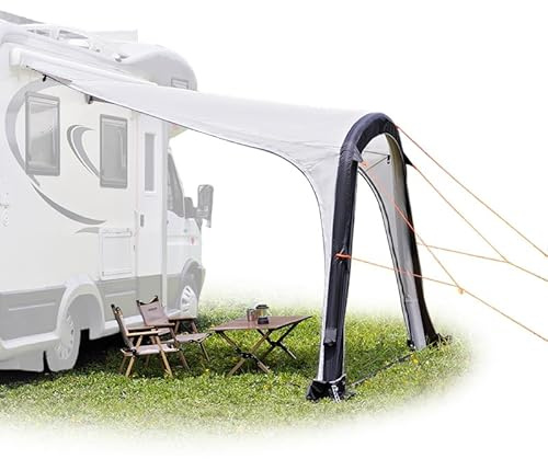 Unikka Wanderer II aufblasbarer Sonnenschutz für Wohnwagen, Wohnmobil, kompatibel mit,multimodal Glamping Awning (450 * 240 cm)