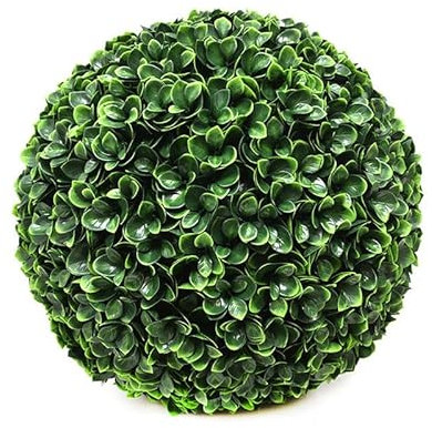 Künstliche Pflanzen-formschnitt-kugel, 39 Cm, Kunstgras-kugel, Grüne Gartenkugeln, Formschnitt-pflanze, Outdoor-innendekoration, Für Veranda, Frühling, Zuhause, Hochzeit, Balkon, Hinterhof-dekoration