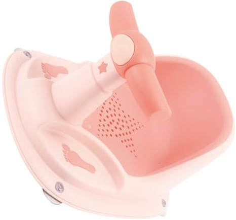 HAPINARY Duschstuhl Für Junge Mädchen Rutschfester Badewannensitz Für Kleinkinder Tragbarer Badesitz Mit Ergonomischem Design Für Sicheres Baden