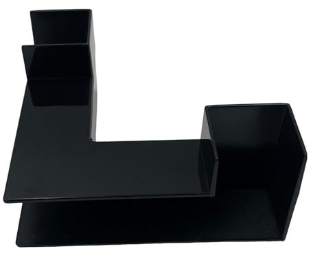 Dubbulon 2Stk Aquarium-Untergrundtunnel – Aquarium-Eckröhren-Sichttunnel | Fisch- Und Garnelenversteck Für Aquarien | Fischhöhle | Reptilienversteck | Eckfischbecken-Aquarium- Garnelenbecken-Zubehör