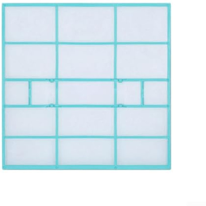 Mejora tu aire acondicionado Hualing con este eficaz accesorio de filtro de polvo (32,5 x 32 cm)